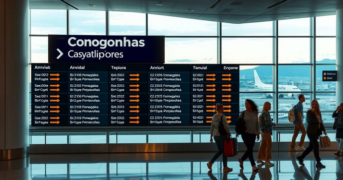 Painel Aeroporto de Congonhas: Informações Atualizadas e Funcionalidades