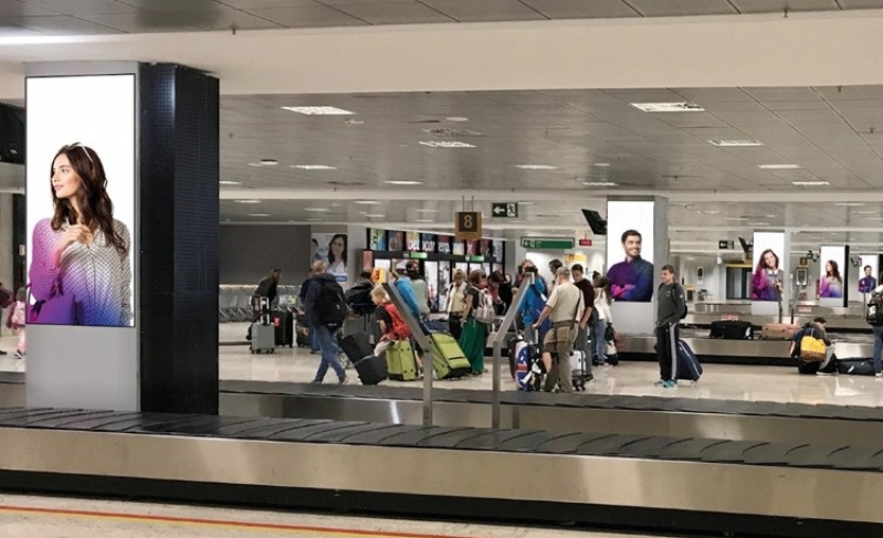 Alugar Painel em Led para Propaganda Serra Azul - Painel de Propaganda de Led em Aeroporto