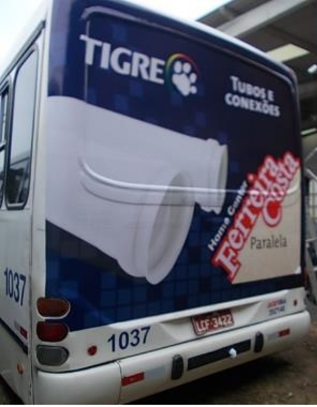 Busdoor Interno Preço Cajamar - Propaganda Busdoor