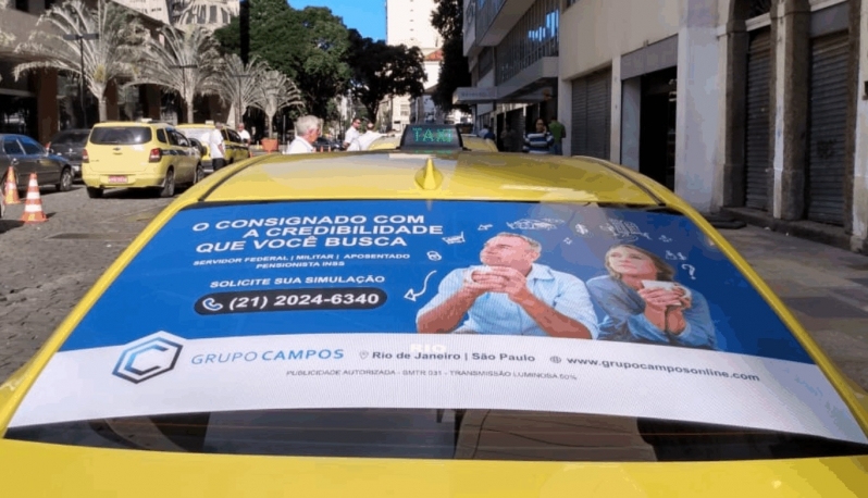 Empresa de Adesivação Taxidoor Suzano - Taxidoor Encosto de Cabeça São Paulo Zona Sul