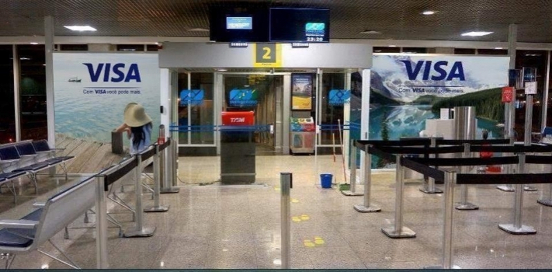 Empresa de Midia Digital em Lixeiras do Aeroporto Vargem Grande Paulista - Midia Indoor em Aeroportos