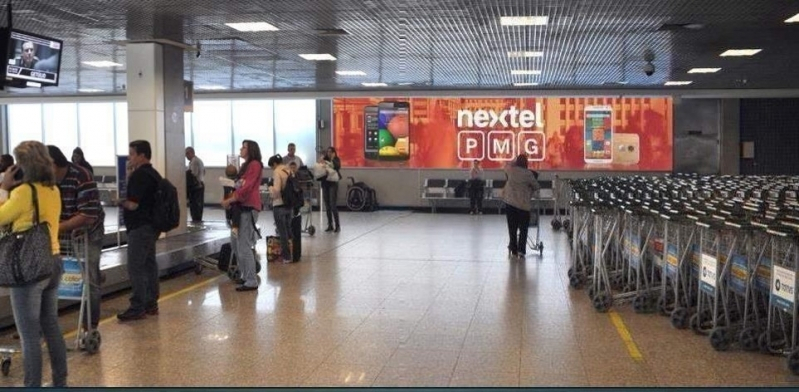 Empresa de Midia Indoor em Aeroportos Araraquara - Midia em Lixeiras Aeroportos