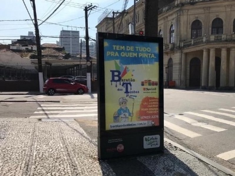 Fazer Anúncio no Mobiliário Urbano Abrigo Itatiba - Mobiliário Urbano no Guarujá
