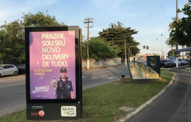 Fazer Anúncio no Mobiliário Urbano de Propaganda Cotia - Mobiliário Urbano Moderno em Santos Sp
