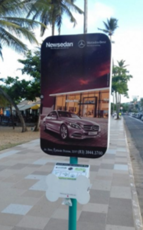 Fazer Anúncio no Mobiliário Urbano em Totem Diadema - Mobiliário Urbano Moderno em Santos Sp