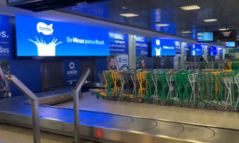 Fazer Anúncio no Painel com Led São Bernardo do Campo - Painel Led Interno Aeroporto Internacional de Viracopos Sp