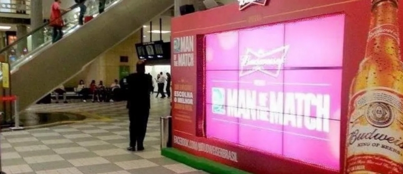 Fazer Anúncio no Painel Led Propaganda Pindamonhangaba - Painel Mega Led em Aeroporto