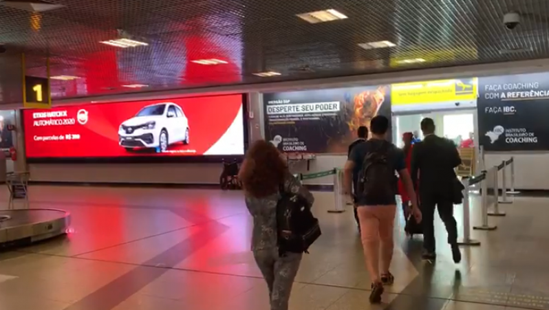 Fazer Anúncio no Painel Luminoso de Led para Propaganda São Sebastião - Painel Led Interno Aeroporto Internacional de Viracopos Sp