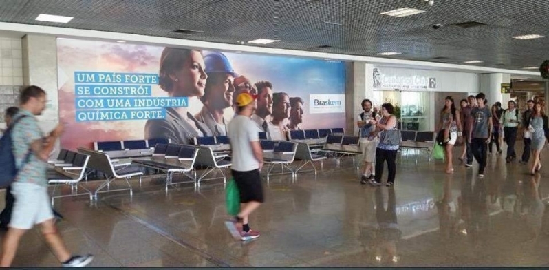 Loja de Mídia Aeroportuária São Paulo - Mídia Aeroporto