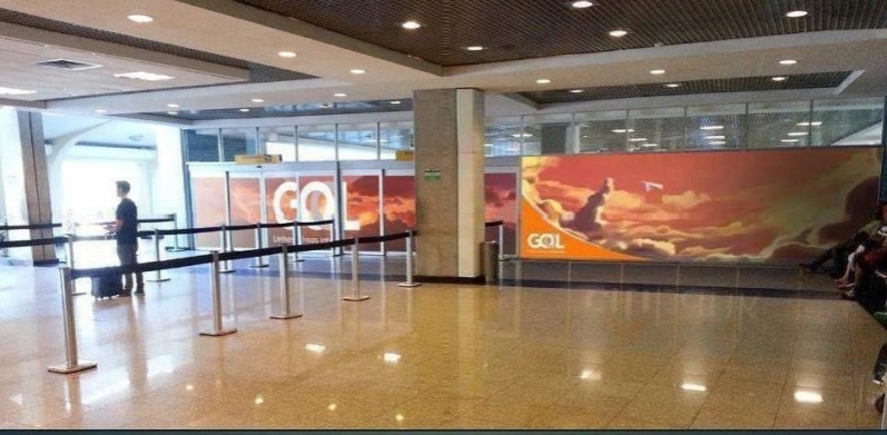 Midia Digital em Lixeiras do Aeroporto Preço Campinas - Mídia Aeroportuária