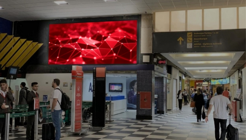Midia em Lixeiras Aeroportos Franco da Rocha - Midia Digital em Aeroporto