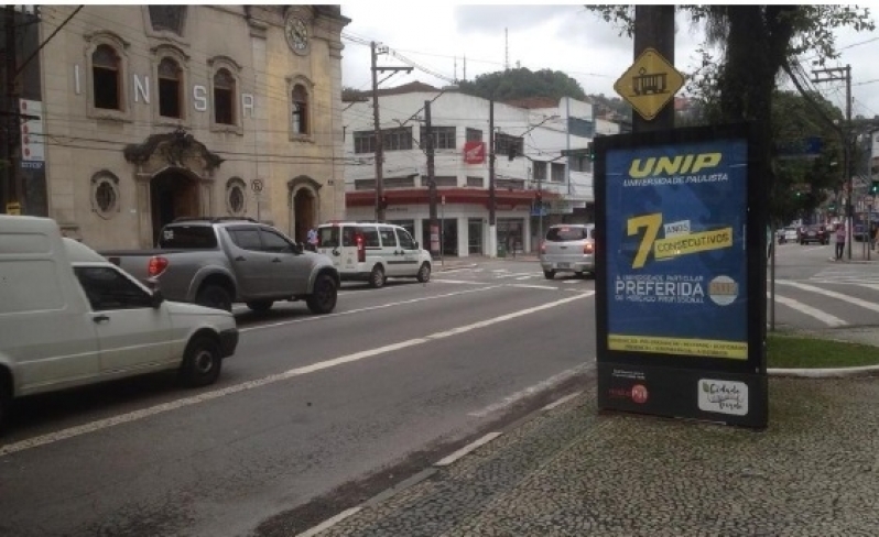 Mobiliário Urbano de Ponto de ônibus Orçamento São Sebastião - Mobiliário Urbano Propaganda em Salvador Orla