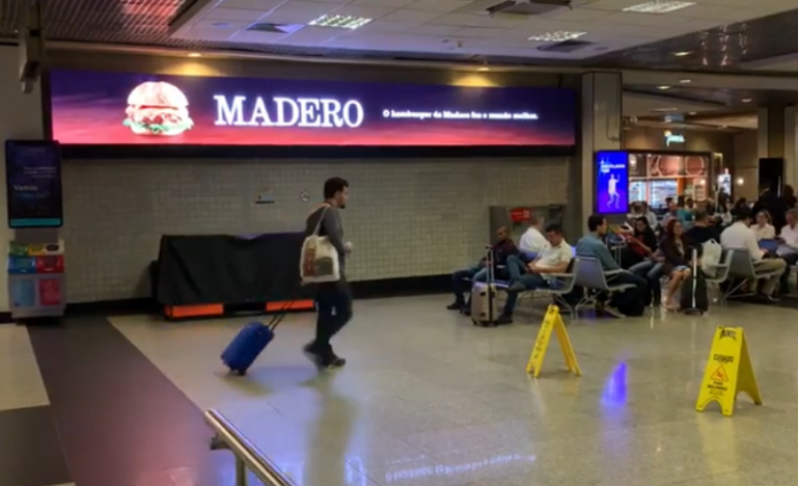 Painel Led de Publicidade Taboão da Serra - Painel Mega Led em Aeroporto