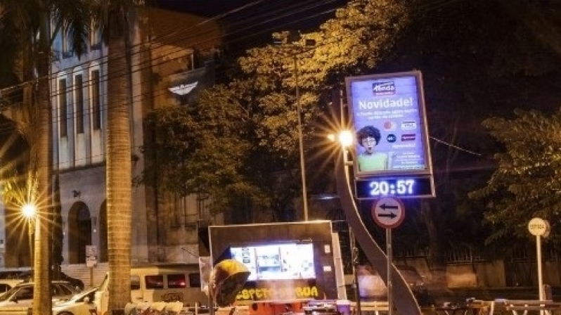 Relógio de Rua de Publicidade Preços Campos do Jordão - Relógio de Rua Propaganda na Avenida Acm Salvador