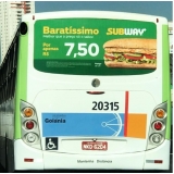 aluguel de busdoor de anúncio Araçatuba