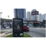 totem de rua de propaganda valores Guarujá