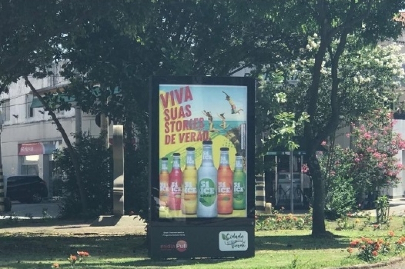 Totem de Rua com Publicidade Valores Caraguatatuba - Totem de Rua Propaganda na Avenida Acm Salvador