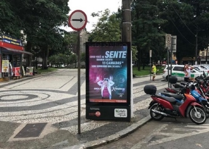 Totem de Rua de Propaganda São Sebastião - Totem de Rua Digital Av Juracy de Salvador